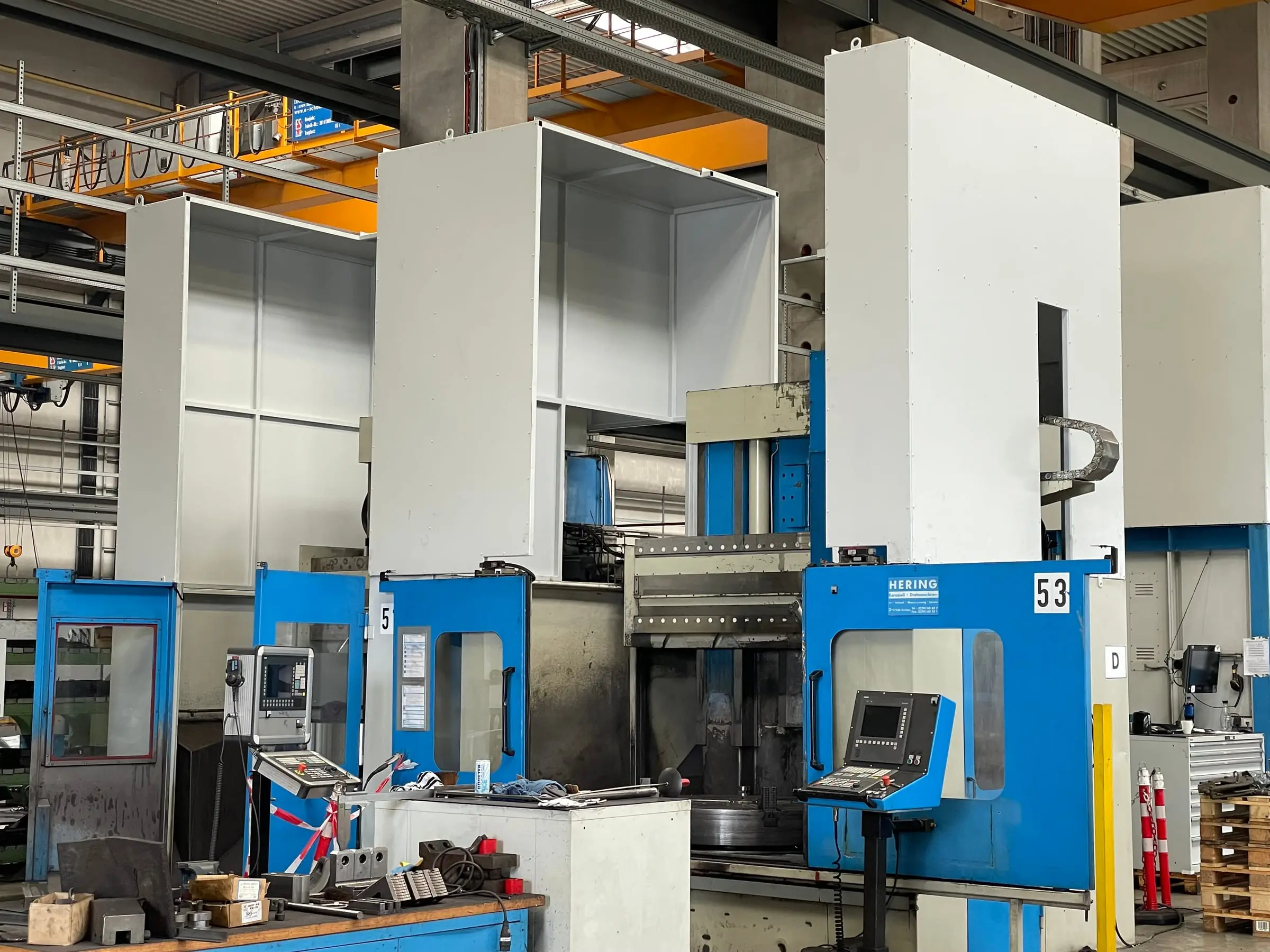 Instandhaltungsarbeiten an Industrieanlage